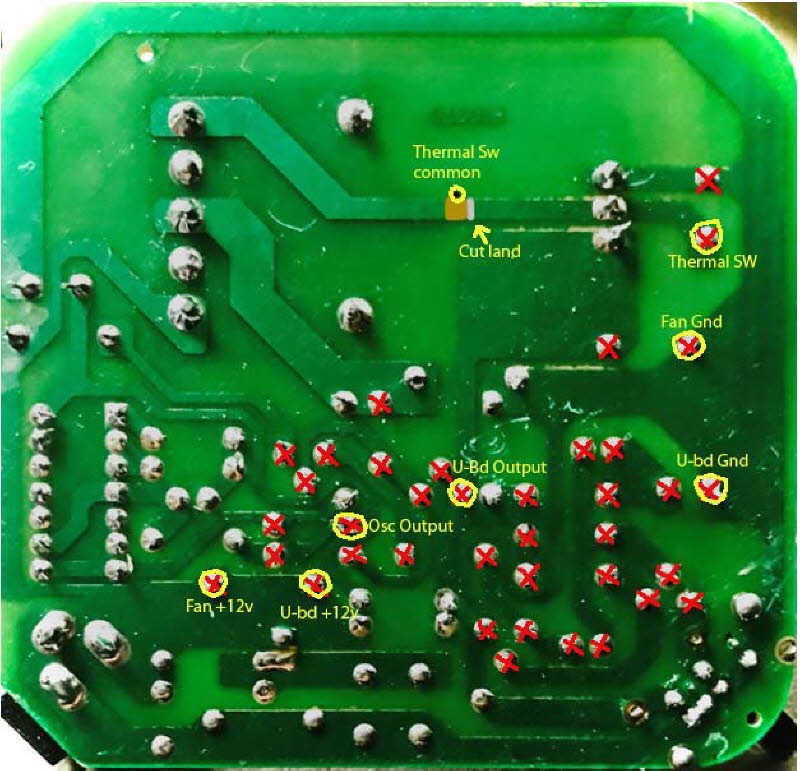 Unsoldered Components